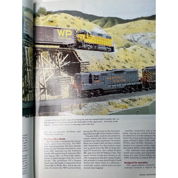 Model Railroader Magazine Back Issue u  June 1997 Vol 64 No 6 Northern Nevada Ry - Picture 9 of 12